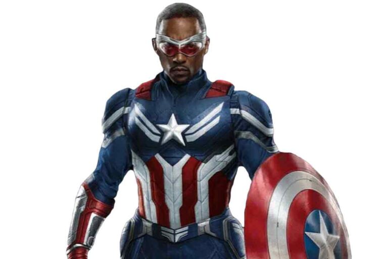 Sam Wilson's new Captain America suit, as rendered in a fan art