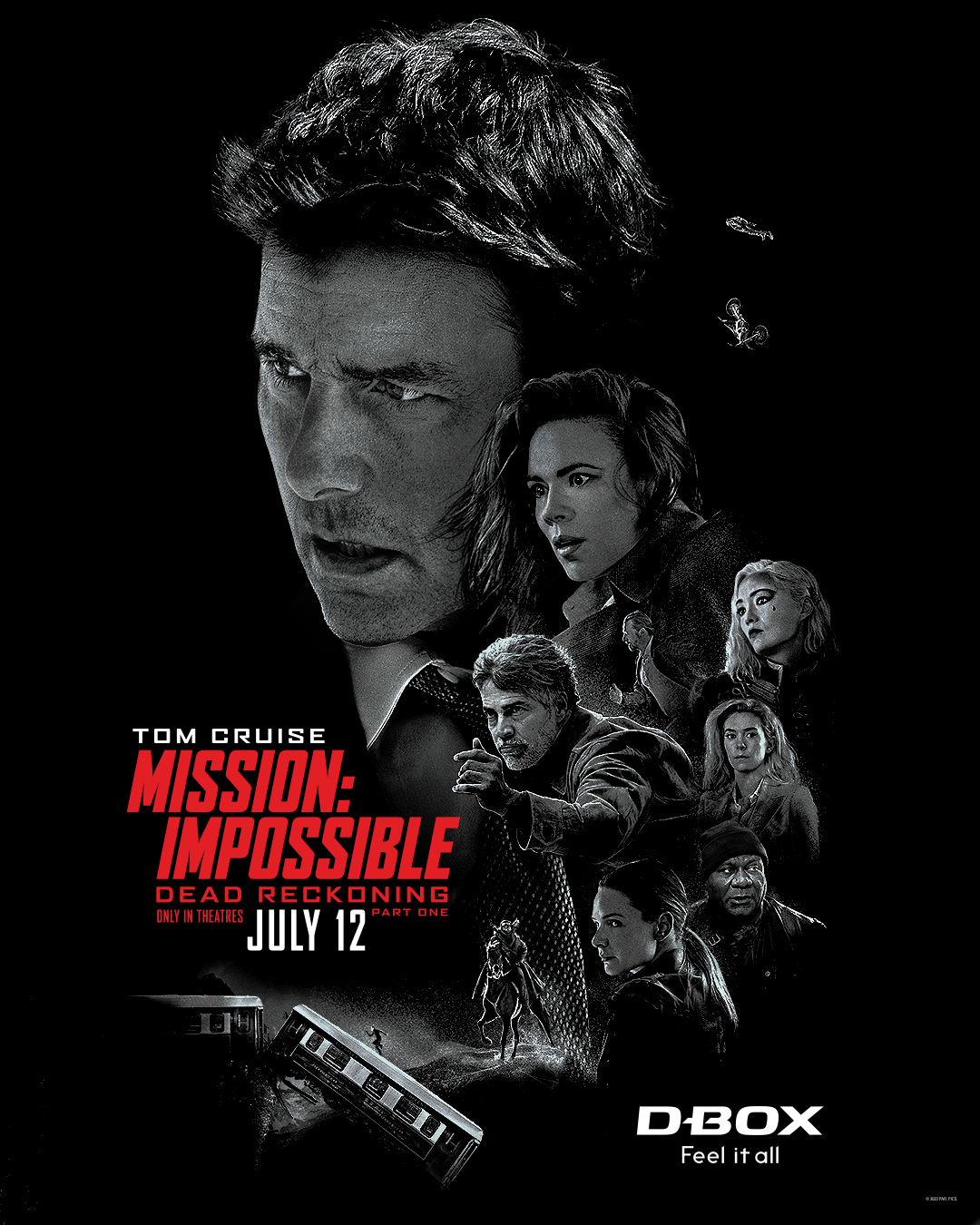 Mission Impossible Dead Reckoning Part One D-Box Poster