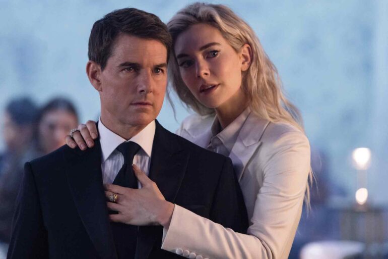 Tom Cruise and Vanessa Kirby in a still from Mission: Impossible - Dead Reckoning Part One