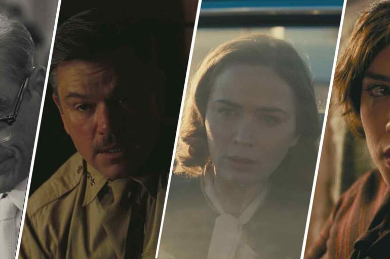 Matt Damon, Emily Blunt, Robert Downey Jr and Florence Pug headline the ensemble cast of Christopher Nolan's Oppenheimer