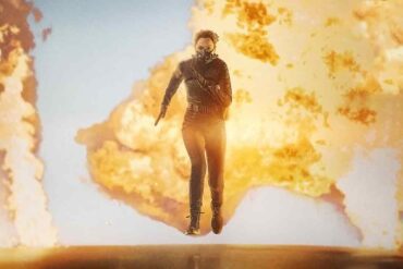 Gal Gadot as Rachel Stone in an explosive still from Heart of Stone