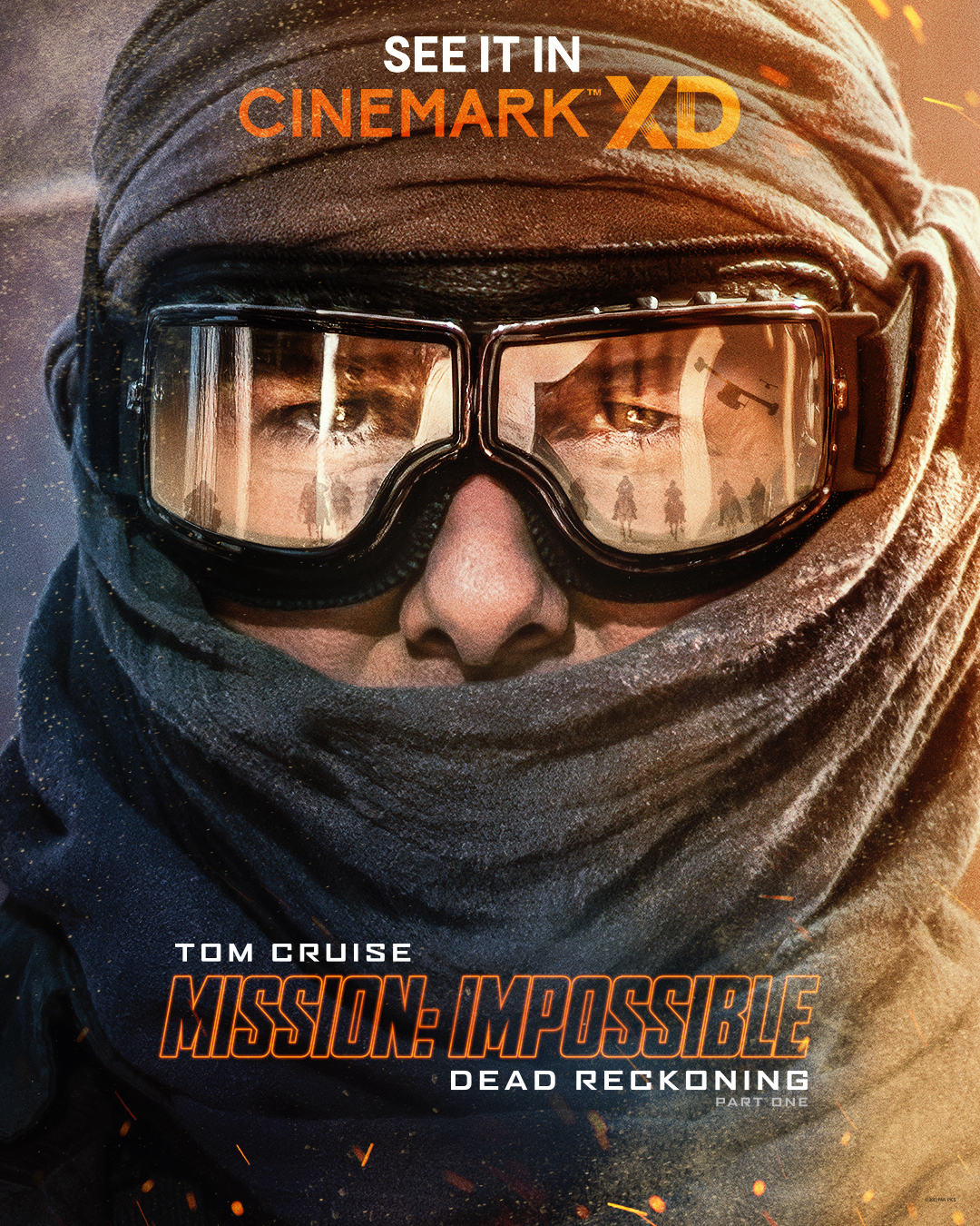Mission Impossible Dead Reckoning Part One Cinemark XD Poster
