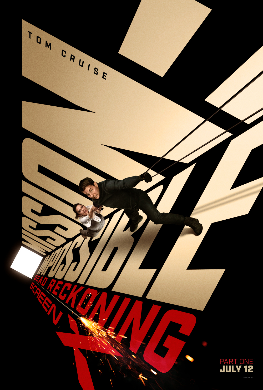 Mission Impossible Dead Reckoning Part One ScreenX Poster