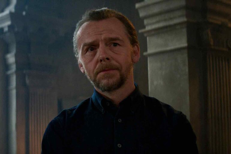 Simon Pegg in a still from the Mission: Impossible - Dead Reckoning Part One trailer