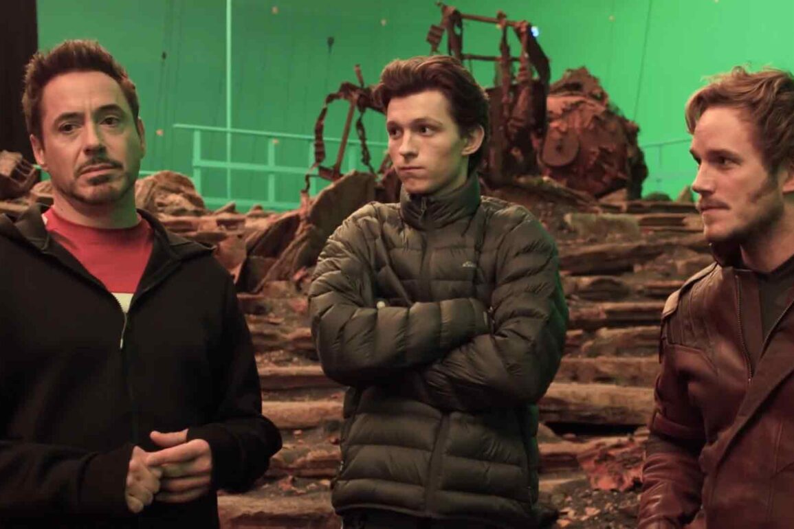 Robert Downey Jr Tom Holland Chris Pratt Avengers Infinity War Filming Begins